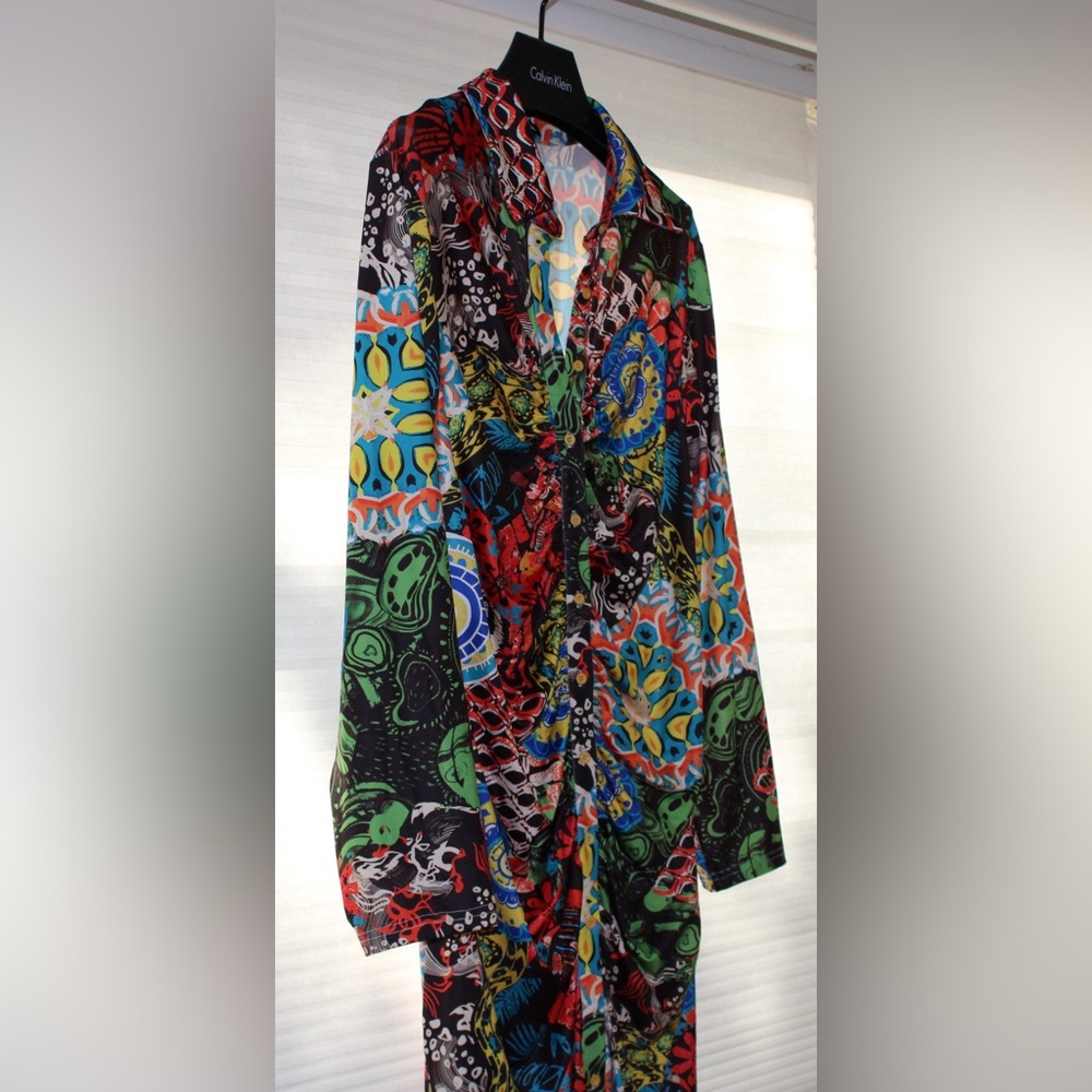 Shein Curves Floral Maxi Dress